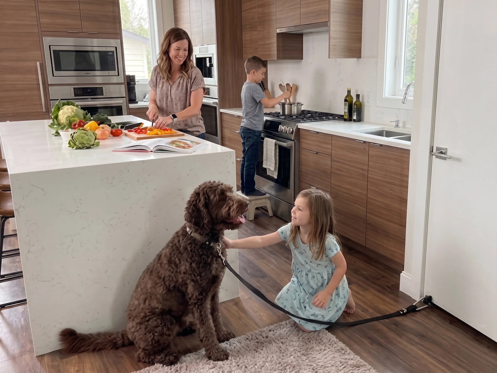 The Original My Dog Spot Door Frame Anchor - Variable Test